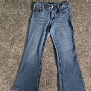 Areopostale Womens Low Rise Flare Jeans
